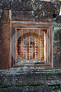 Stone Window of Angkor Wat