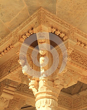 Stone Work In Amber Fort.