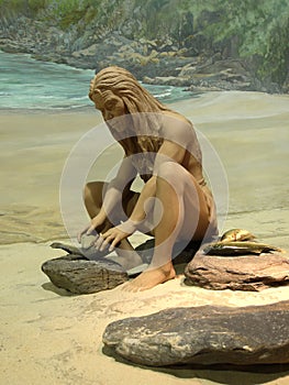 Stoneage woman