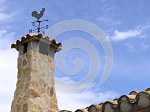 Stoned chimney