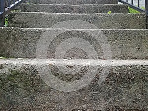 Stoned stairs