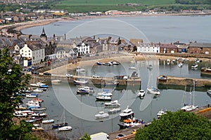 Stonehaven harbor view