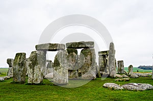 Stonehenge an ancient prehistoric stone monument, United Kingdom, Europe