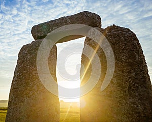 Stonehenge Arch at Dawn