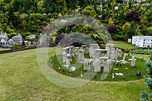 Stonehenge at Babbacombe model Village