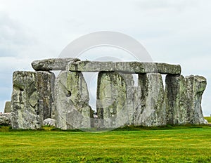 The Stonehenge is a megalith stones circle