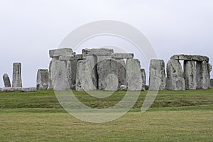 The Stonehenge megalithic monument