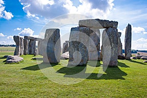 Stonehenge prehistoric monument near Salisbury, Wiltshire, England, UK