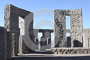 Stonehenge replica