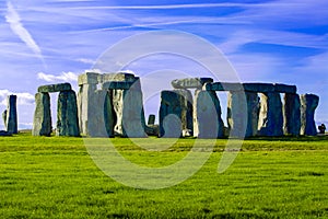 Stonehenge Salisbury Plain Wiltshire England