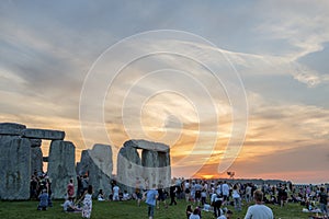 Stonehenge at summer solstice
