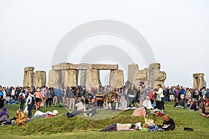 Stonehenge summer solstice photo