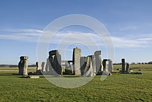 Stonehenge in Wiltshire County - England photo