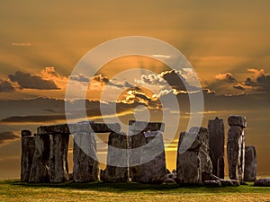 Stonehenge - Wiltshire - England photo
