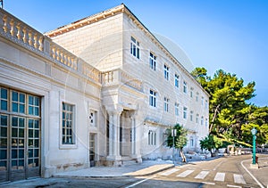 Stonemason school in Pucisca, Brac.