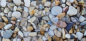 Stones Background Vertical Isolated
