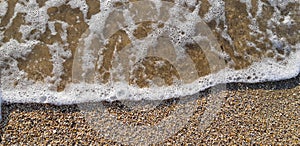 Stones Background Vertical Isolated, Beach view