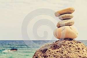 Stones balance inspiration wellness concept