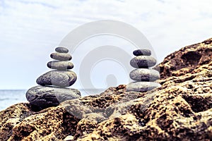 Stones balance inspiration wellness concept