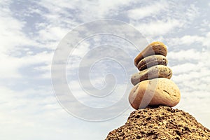 Stones balance inspiration wellness concept