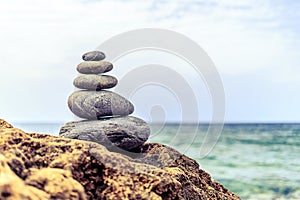 Stones balance inspiration wellness concept