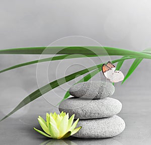 Stones balance. Zen and spa concept.