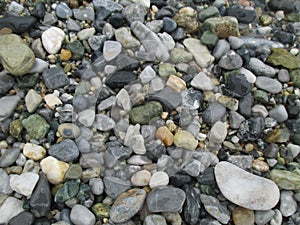 Stones on the beach