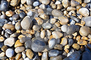 Stones in the beach, Cap Gris Nez, Cote d`opale, Pas-de-Calais, photo