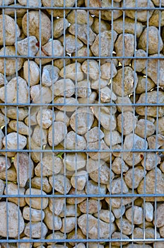 Iron and Rocks Fence struktur photo