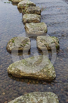 Stones bridge in Wulingyuan - Tianzi Avatar mountains nature park China