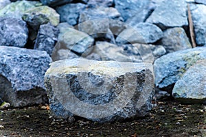 Stones for construction