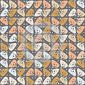 Stones and dots pattern