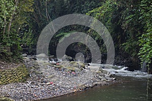 Stones on the dry river