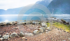 Stones on Eidfjord photo