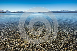 Stones in Lake Nahuel Huapi