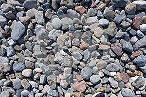 Stones on Llandudno Beach, Gwynedd, North Wales