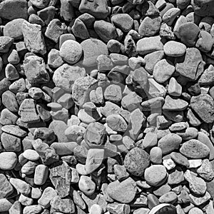 Stones on Llandudno Beach, Gwynedd, North Wales