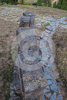 Stones at Memorial Park Hisar in Leskovac