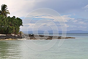 Stones Offshore in an Island