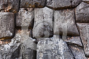 Stones in an old masonry