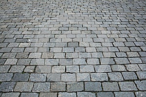 Stones paving