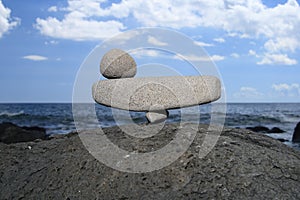 Stones in perfect balance