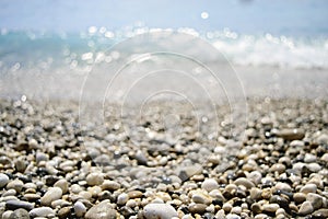 Stones and sea