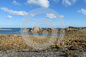 Stones at the sea coast