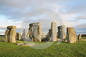 the stones of Stonehenge, England