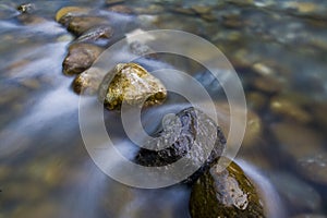 The stones in streams