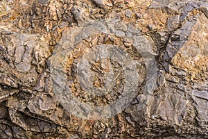 Stones texture nature photo. Rock background. Mountain close-up. Mountain texture photo