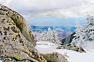 Stones on the top of Kopaonik mountains photo