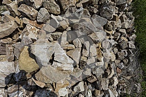 Stones from the top of the mointain