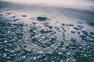 Stones and water flow